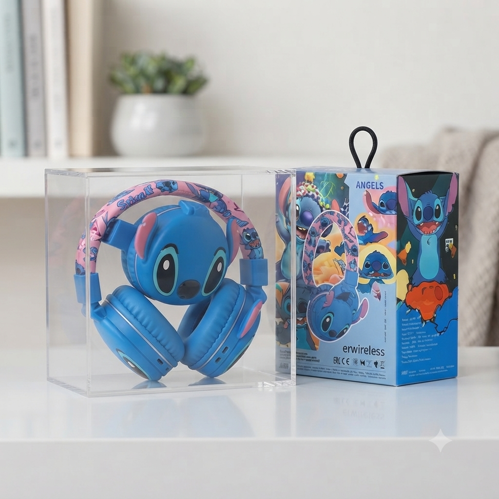 Stitch Kids Wireless Bluetooth Headphones