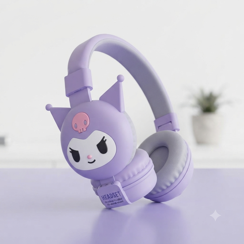 Sanrio Kuromi Wireless Stereo Headset