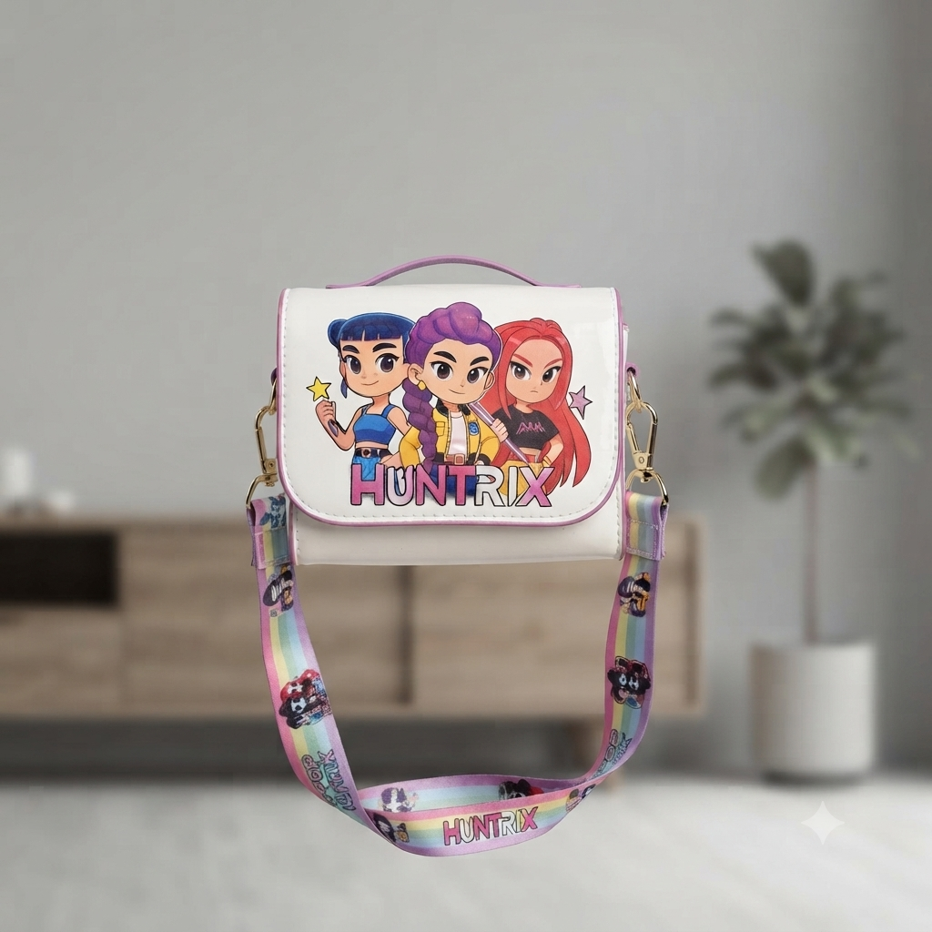 Huntrix - Anime & Cartoon Character Designer Crossbody Bag