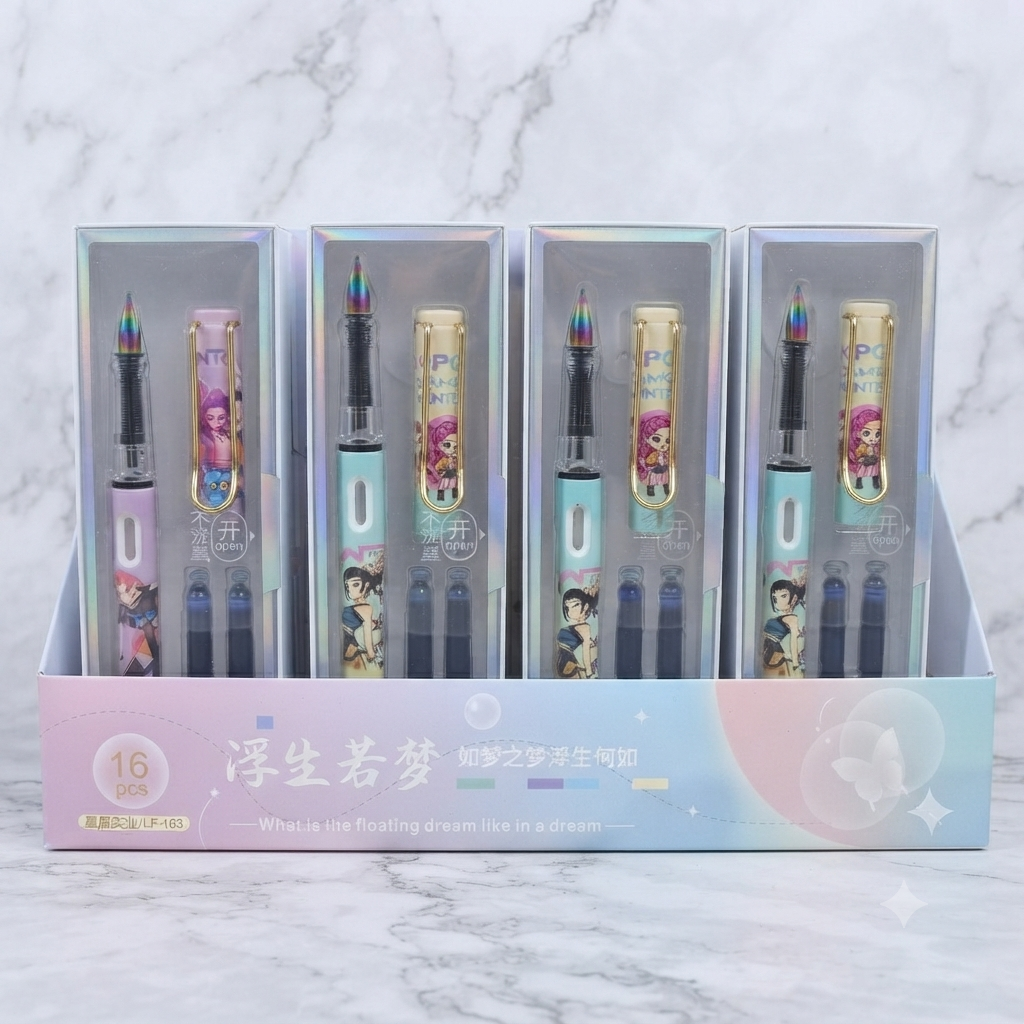 Floating Dream Aesthetic Fountain Pen & Ink Refill